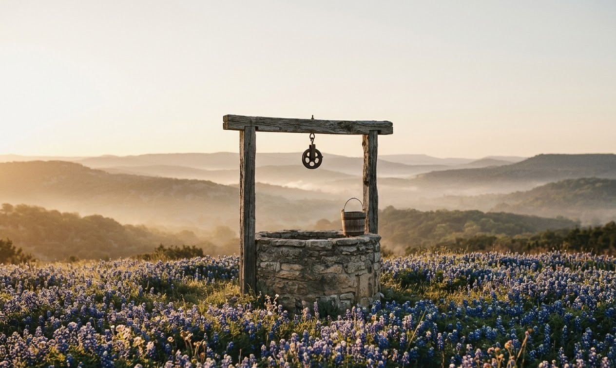 Texas bluebonnets in bloom
