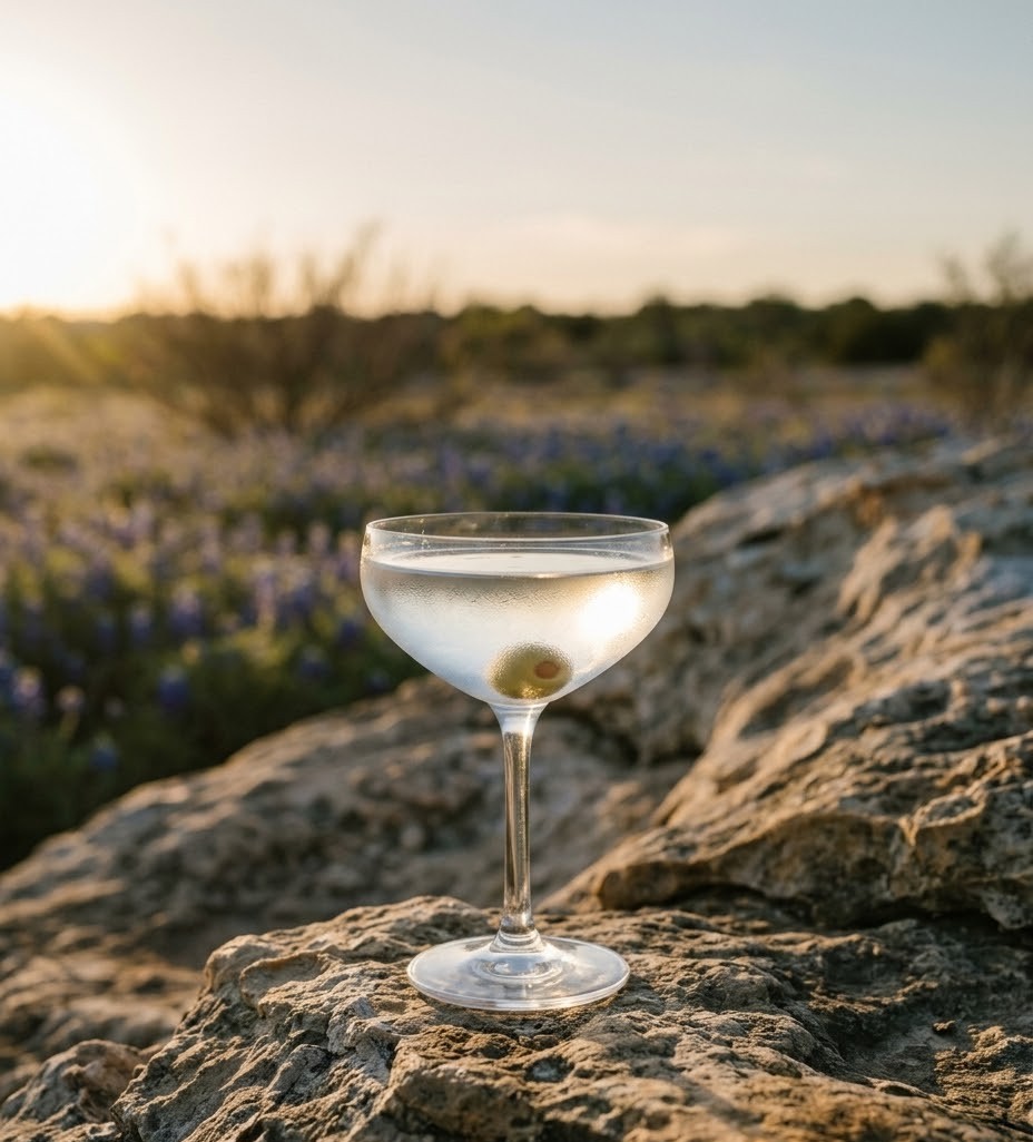 The Dry Well Martini